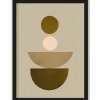 Outlet Art Print 1 Beige Forma Schilderijen