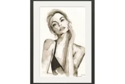 Best Art Print A Womans Face Schilderijen