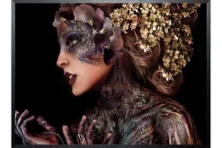 Hot Art Print Bloemenvrouw FEM-037 Schilderijen