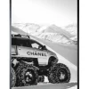 New Art Print Chanel Sneeuwtruck FA-100 Schilderijen