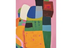 Schilderijen-Urban Cotton Art Print Fields of Colour