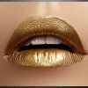 Schilderijen-Luxe Framing Art Art Print Gouden Lippen SHI730