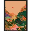 Schilderijen-Urban Cotton Art Print Hidden Paradise