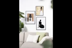 Schilderijen-Urban Cotton Art Print International Woman