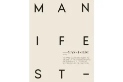 Best Art Print Manifest FA-305 Schilderijen
