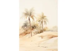 Schilderijen-Urban Cotton Art Print Palm Dust