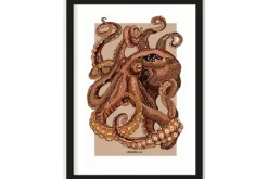 Art Print Pulpo Decoratie|Schilderijen
