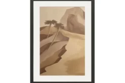 Schilderijen-Urban Cotton Art Print Rocky Palm
