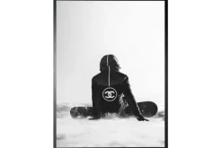 Schilderijen-Luxe Framing Art Art Print Snowboarding FA-105