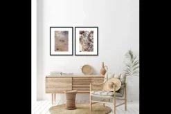 Schilderijen-Urban Cotton Art Print Stone Plants