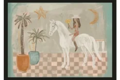 Schilderijen-Urban Cotton Art Print Sunflower Rider