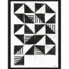 Schilderijen-Urban Cotton Art print Triangle