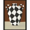 Schilderijen-Urban Cotton Art Print Vivid Vase 01