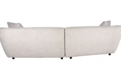 Ronde Banken|Rechte Banken-Richmond Interiors Bankstel 212208 Lovely Cream Armand