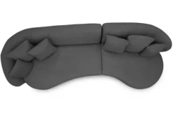 Ronde Banken|Rechte Banken-Be Inspired Bankstel Lush