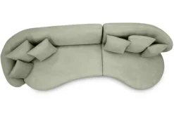 Ronde Banken|Rechte Banken-Be Inspired Bankstel Lush