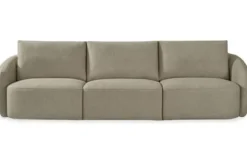 Bankstel Taupe Rocca Elementen Banken|Rechte Banken