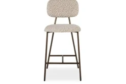 Barkrukken-Richmond Interiors Barkruk 214159 Beige Leopard Xenia