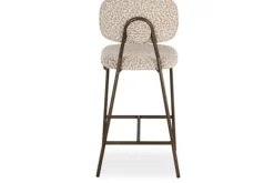 Barkrukken-Richmond Interiors Barkruk 214159 Beige Leopard Xenia