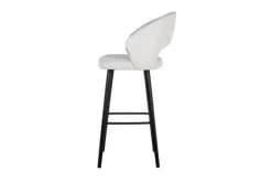 Barkrukken-Richmond Interiors Barkruk 211073 White Bouclé  Savoy