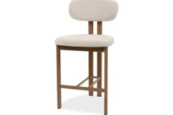 Best Barkruk Beige Naturel Lynja Barkrukken