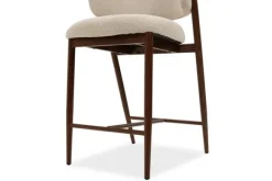 Outlet Barkruk Beige Walnut Asento Barkrukken