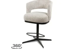 Barkruk Coco Salt 'n pepper Bruce Barkrukken