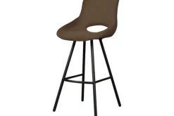 Barkrukken-Tower Living Barkruk Dark Brown Campo