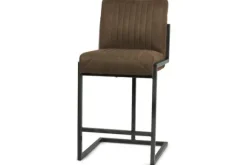 Barkrukken-Tower Living Barkruk Dark Brown Ferro