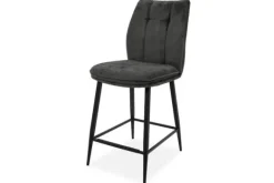 Barkrukken-Olijk Barkruk Movie Anthracit 67 Junon