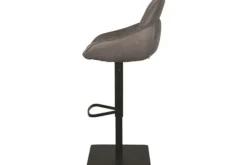 Barkrukken-Label51 Barkruk Taupe Micro Suede DX-74.009 Beauty