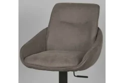 Barkrukken-Label51 Barkruk Taupe Micro Suede DX-74.009 Beauty