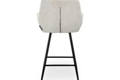 Hot Barstoel 212407 Beige Chenille Linsey Barkrukken