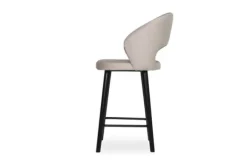 Barkrukken-Richmond Interiors Barstoel 211071 Khaki Velvet Savoy