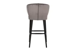 Hot Barstoel 210465 Stone Velvet Indigo Barkrukken