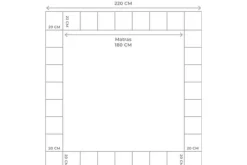 Boxsprings-Bedscape Bed Cubera