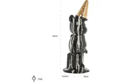 Beeld 211342 zwart Icebear Decoratie