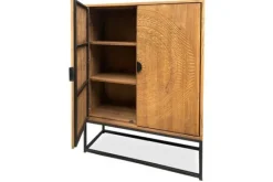 Opbergkasten-Livingfurn Bergkast Carved Cabinet
