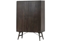 Opbergkasten-Tower Living Bergkast Espresso Aura