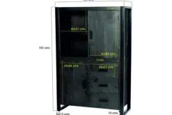 Opbergkasten-Livingfurn Bergkast Norris