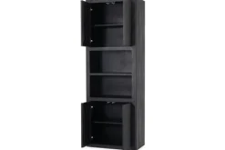 Outlet Bergkast Zwart Tenna Opbergkasten