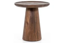 Bijzettafels|Salontafels-Eleonora Meubelen Bijzettafel 95650 - bruin Ron