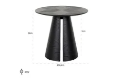 Salontafels-Richmond Interiors Bijzettafel 210709 Blax