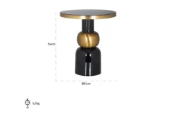 Salontafels-Richmond Interiors Bijzettafel 211025 Mose