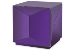 Outlet Bijzettafel 213101 paars Shifra Bijzettafels