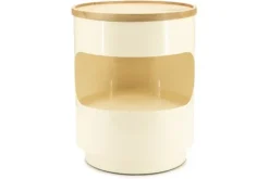 Bijzettafels-By-Boo Bijzettafel Beige 250337 Tondo