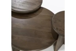 Sale Bijzettafel Brown 240108 Leoti Bijzettafels