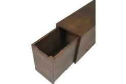 Bijzettafels|Salontafels-Van Willigen Bijzettafel bruin met lade Felix