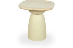 Bijzettafels-Tower Living Bijzettafel Gebroken Wit Barza