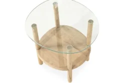 Discount Bijzettafel Naturel 96522 Cleo Bijzettafels